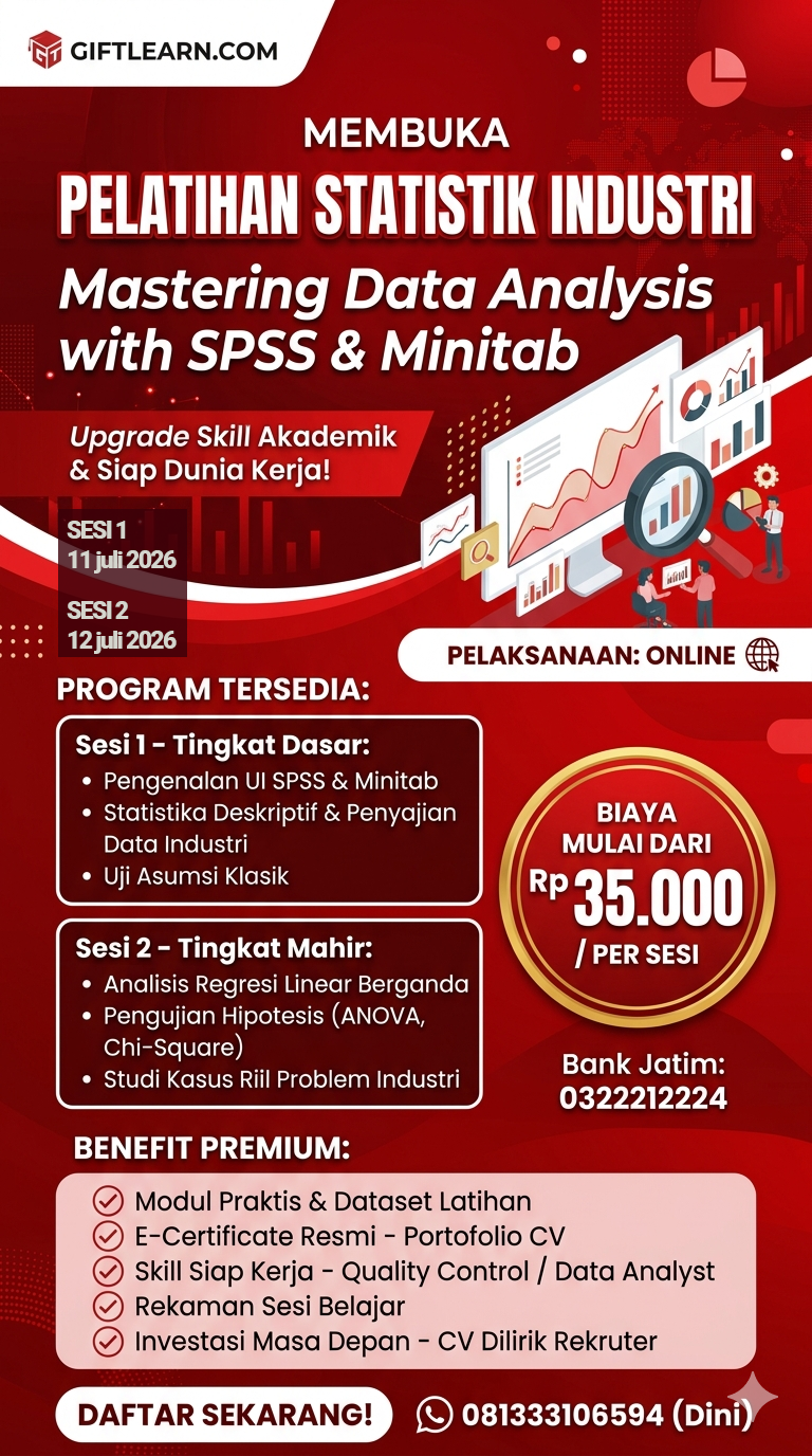 BISA STATISTIK = DILIRIK REKRUTER! SESI 1 (Basic)